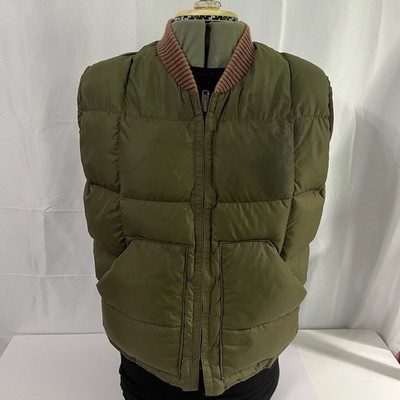Walls Mens Blizzard-Pruf Gorpcore Insulated Down Puffer Vest Vintage Medium