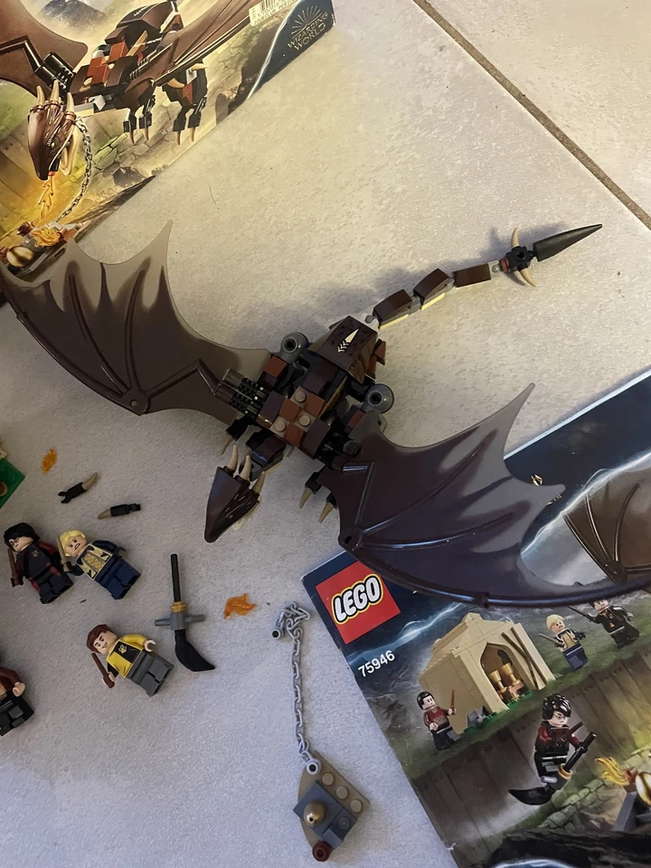LEGO Harry Potter 75946 Hungarian Horntail Triwizard Challenge, photo 3 sur 5