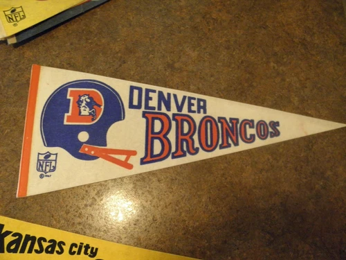 1967 DENVER BRONCOS BANNER,VINTAGE AND RARE FIND