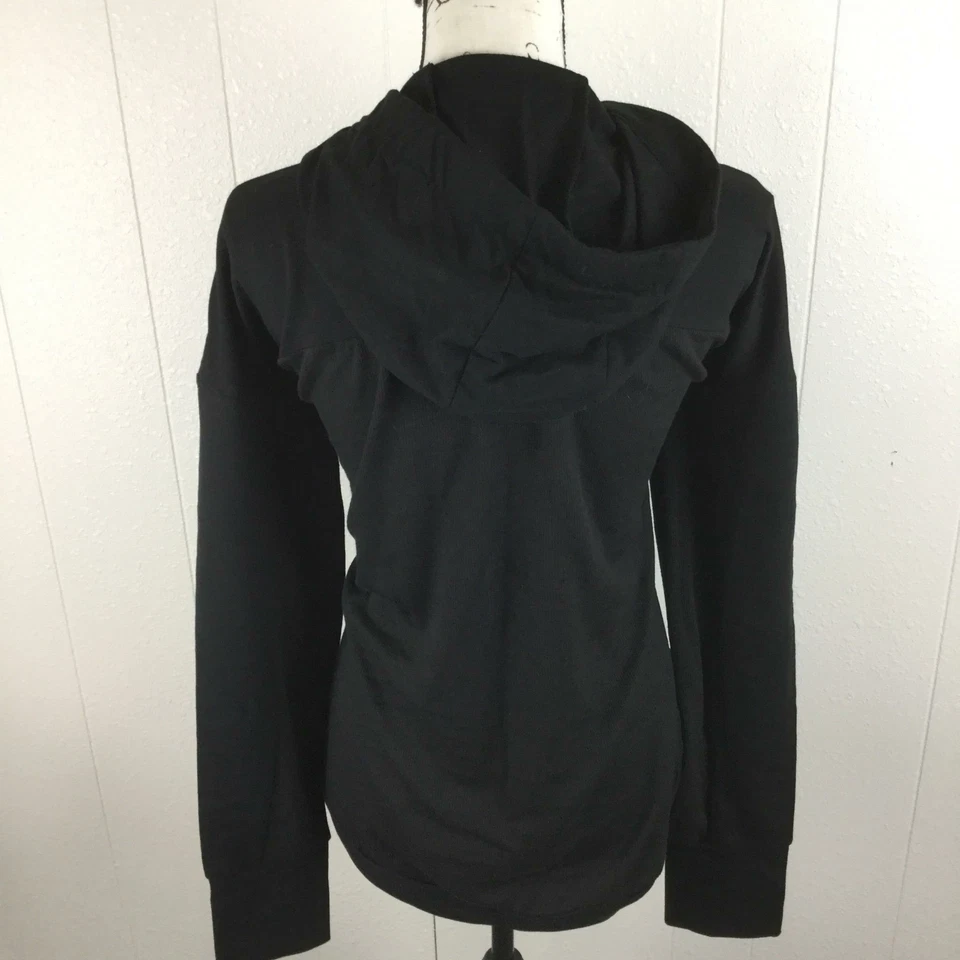 JESSICA SIMPSON разминка пуловер черный толстовка с капюшоном женский размер XL - Изображение 3 из 4