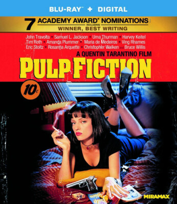 Pulp Fiction (Blu-ray, 1994)