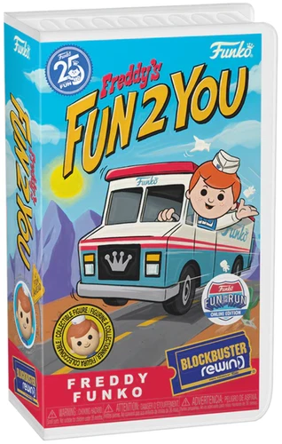 Freddy Funko! Freddy's Fun 2 You [Blockbuster Rewind](Fun On The Run)(Sealed)