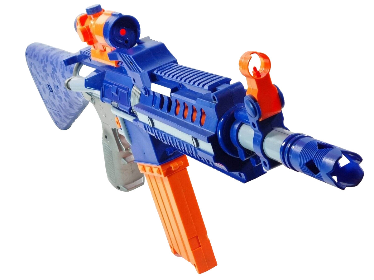 Soft Bullet Toy Guns Electric Foam Dart Blaster Fake Gun with