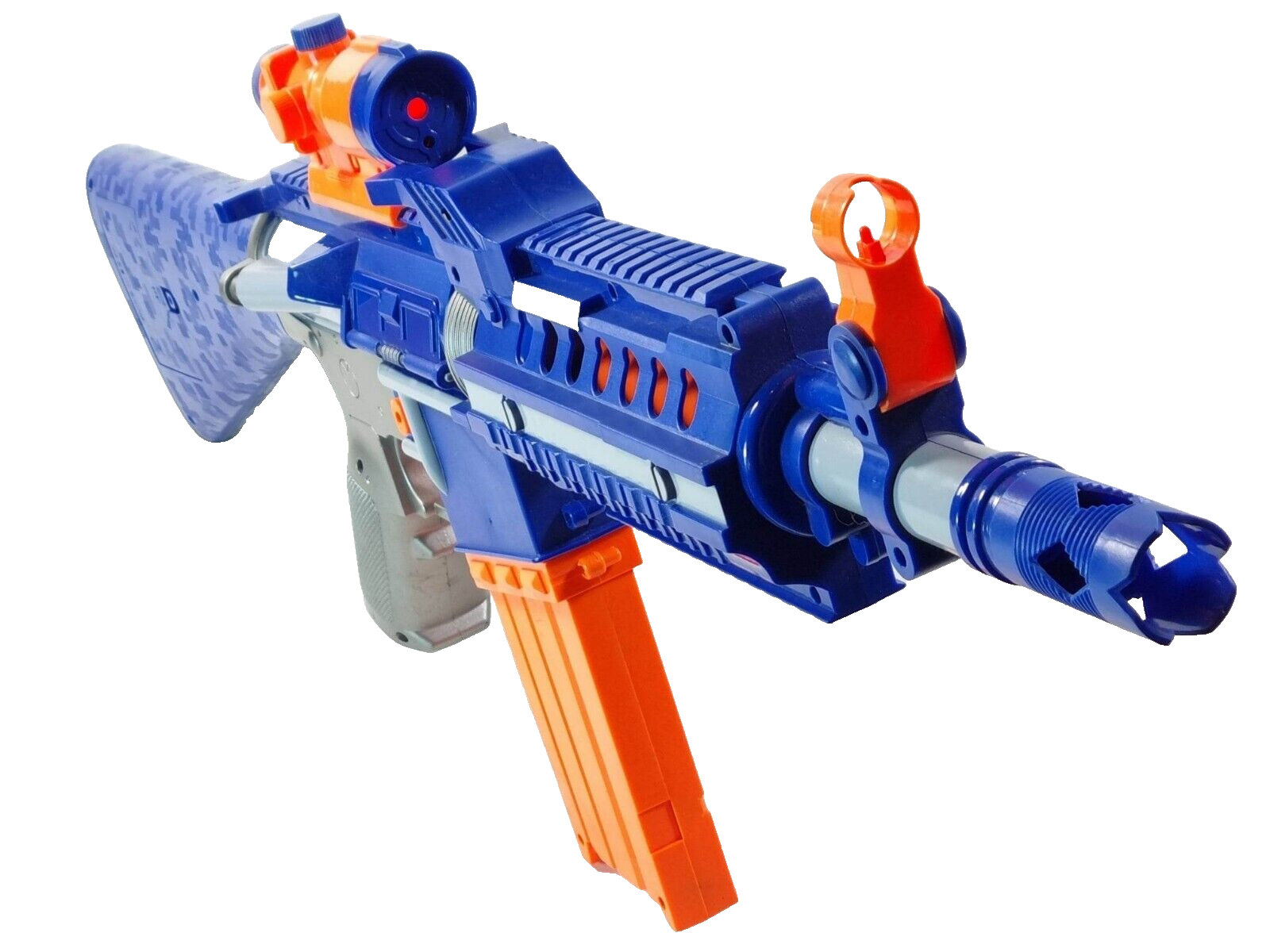 Pistolet Nerf Jouet Bleu Et Orange PNG , Nerf, Pistolet Bleu