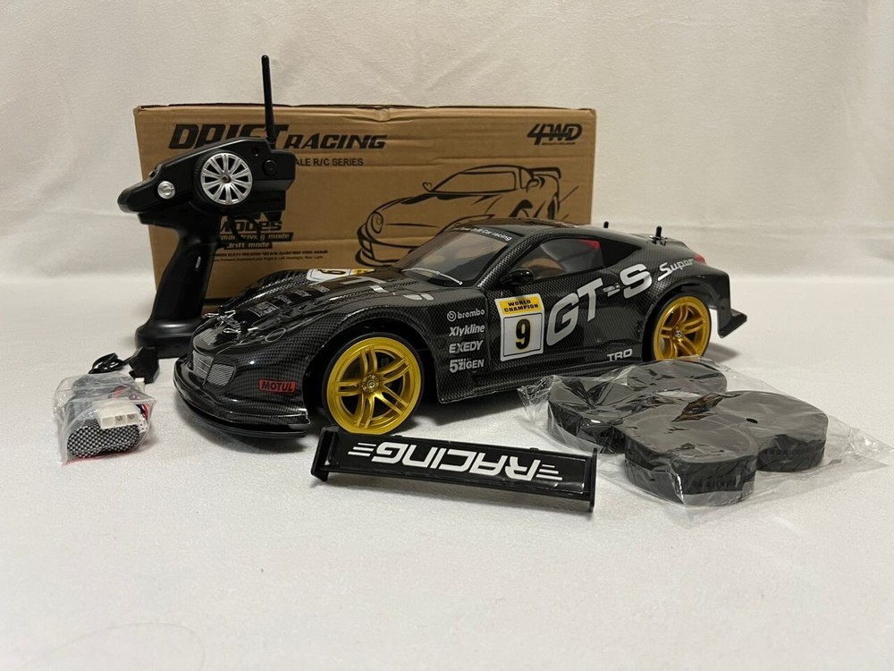 1:10 Scale 4WD RC Drift Car with Anti-Collision Off-Road Racing Wheels