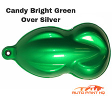 Candy Bright Green Gallon With Reducer Candy Midcoat Only Car Auto Paint Kit