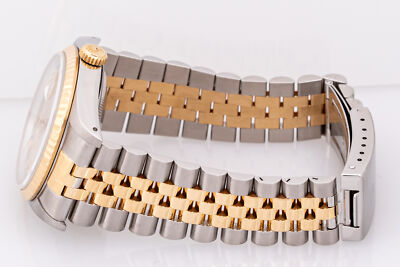 ミュージック ftDVD ROLEX MENS 2TONE DJ QS 16233 FACTORY CHAMPAGNE DIAMOND DIAL ROLEX