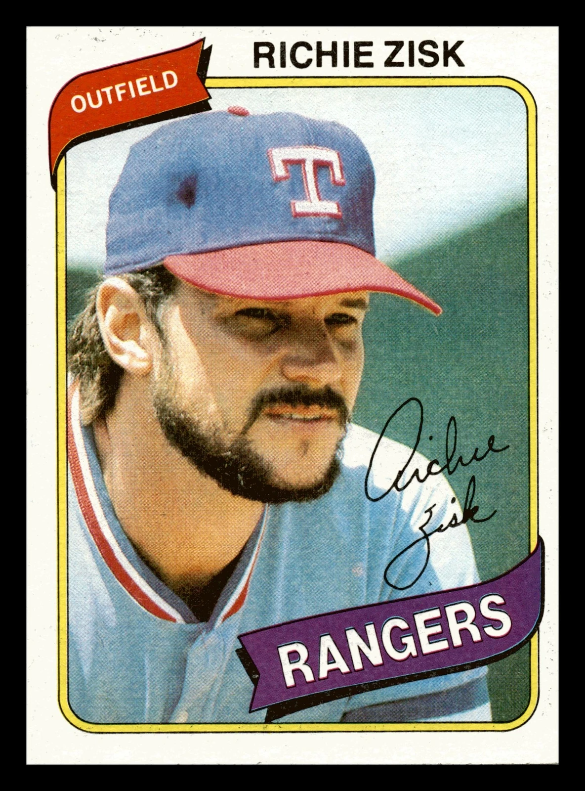 Richie Zisk trading card