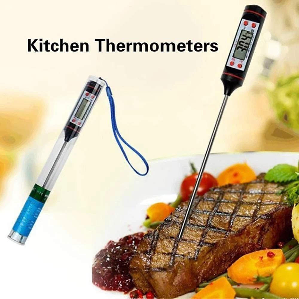 Meat Thermometer, Instant Read Digital Cooking Thermometer, Electronic Food Ther