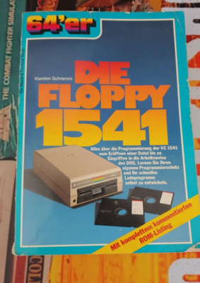 Schramm Die Floppy 1541 (Markt & Technik Buch 1987) Commodore C 64 Buch 8-bit