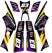 Graphic kit for 1999-2007 Honda TRX400ex TRX 400 ex custom decals stickers