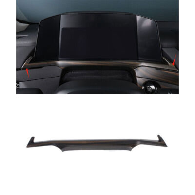 For Honda Accord 2023-2024 Wood Grain Center Console Instrument Strip Trim 1Pcs