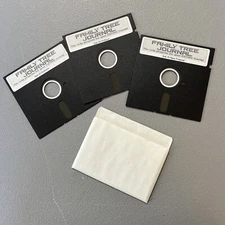 Family Tree Journal IBM Computer Format 5.25" Floppy Disk Genealogy Set Vintage
