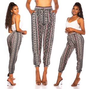 pantaloni estivi elastico in vita