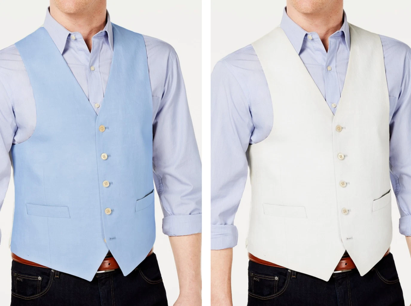$125 NEW NWT RALPH LAUREN LRL MEN'S LINEN DRESS SUIT VEST SIZE SZ L XL XXL 2X