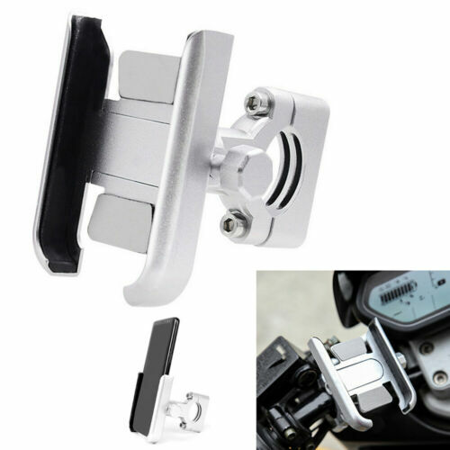 Silber Universal Motorrad Handy Halter Halterung für Harley Davidson Touring - Bild 3 von 13