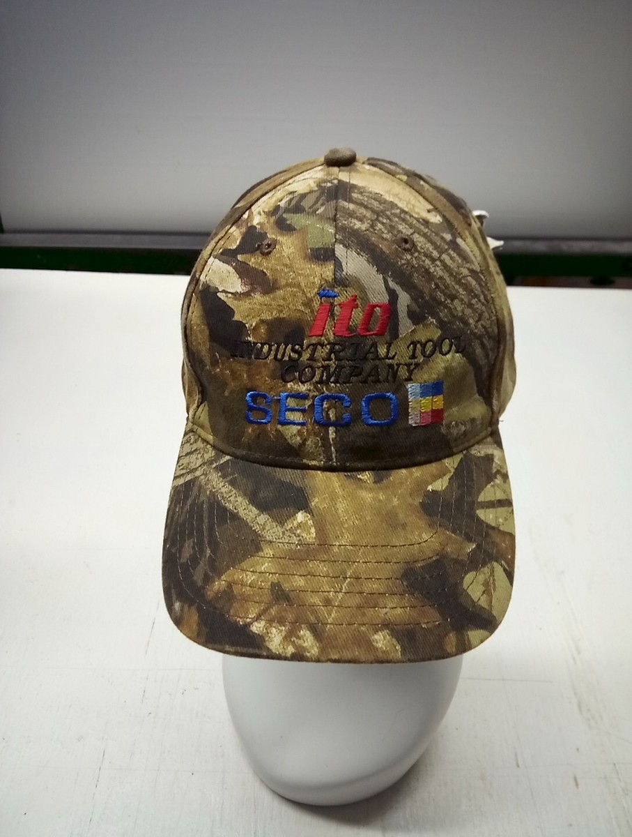 NEW Seco Industrial Tool Company ITC Hat Cap Mossy Oak Flex-Strap