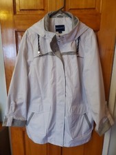Northcrest Women's Jacket Lined Zipper Removable Hood Size 2x Nwot