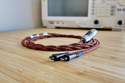 8 CORE 6N OCC Copper balanced cable for FOSTEX TH900 TH909 TR-X00 TH600 TH610
