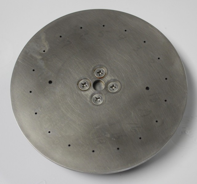Fiber Optic Polishing Disc Plate MU 1.2518 SN 0010028 18 Position
