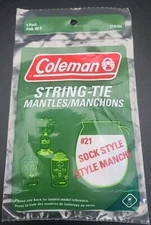 NEW Coleman String Tie Lantern Mantles, 4-Pack of Coleman Lantern Mantles 
