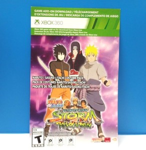 Naruto Ultimate Ninja Storm Revolution Costume Pack Xbox 360 Dlc Only 33 Ebay