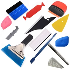 Car Wrap Application Tools Vinyl Squeegee Felt Auto Film Installation Tools Kit