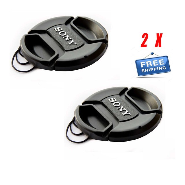 2X 55MM Lens Cover Cap For Sony DSCHX400 HX300 Kit FE 50mm f/2.8 / FE