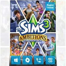 The Sims 3 Ambitions Expansion Pack DLC for PC Game EA App Key Region Free