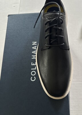 Cole Haan Grand Oxford C36934 Black Leather Men's 10 W | eBay