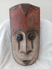 Large Idoma, fine mask of the Idoma, neighbors of  Ibo in southeastern.20×11×5