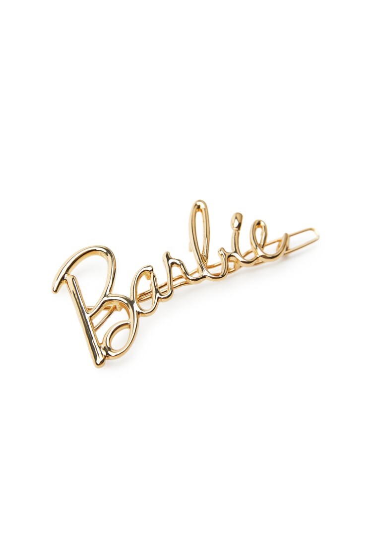 ZARA x BARBIE Gold Plated Letter Hair Clip NEW In Box (SOLD  display picture 3