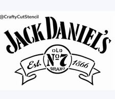 Jack Daniels Logo Stencil