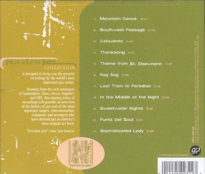 DAVE GRUSIN - PRICELESS JAZZ NEW CD