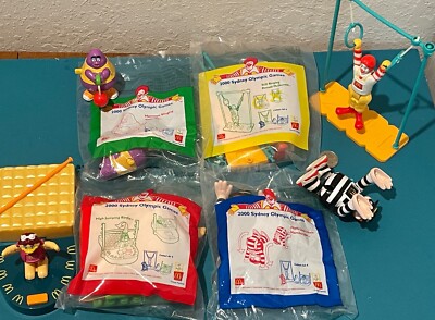 Sydney Olympics Games 2000 McDonald's Happy Meal Toys ASIA RARE