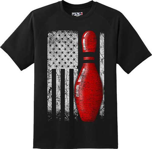 Bowling American Flag Patriotic Sports 