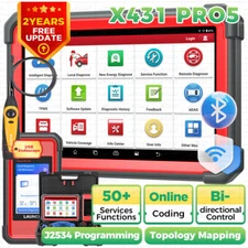 2025 LAUNCH X431 PRO5 PAD V+ Car Diagnostic Scanner Tool Programming Key Coding