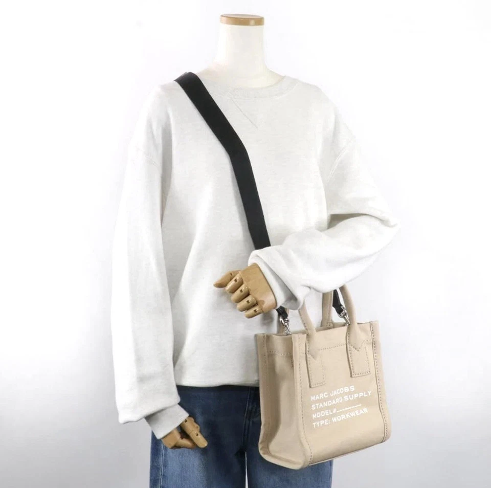 BOLSO PEQUEÑO DE LONA Marc Jacobs 4S4HCR003H02 260 Beige Outlet Foto 3 de 4