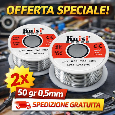 2 Stk. Spule Zinndraht Löten KAISI 0,5mm - Smartphone Reparatur