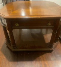 antique coffee table drexel heritage