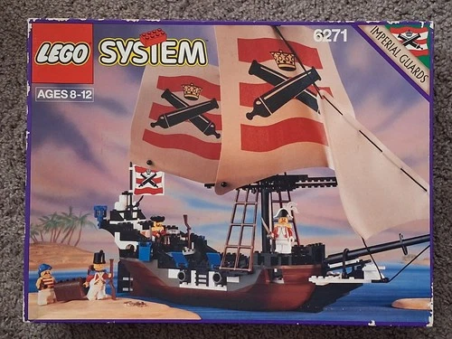 1992 LEGO System #6271 Imperial Flagship - 100% Complete With Box & Instructions