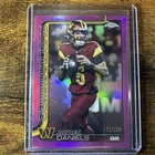 2025 Topps Chrome - Rookies Jayden Daniels #295 Pink Refractor 162/250