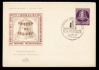 DR WHO 1953 GERMANY FDC BERLIN BELL FIDACOS CACHET M77168