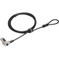 Kensington Slim N17 Combination Laptop Lock for Wedge-Shaped Slots
