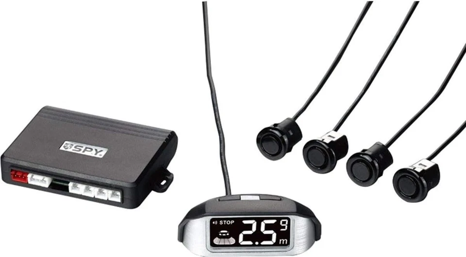 SPY Radar de recul détecteur sans fil avec l'affichage LCD et 4 capteurs *NEUF* - Photo 1/1