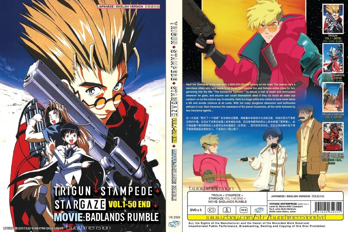Trigun DVDs for sale | eBay
