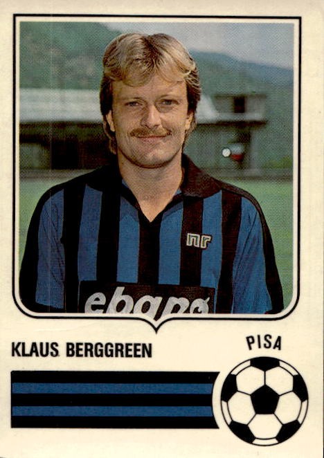 Figurina Forza Goal Perfetti 1985/86 # PISA/4 Klaus Berggreen Pisa