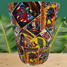 Handmade Fabric Waste Basket Storage Bin - Will match all styles of Lampshades a