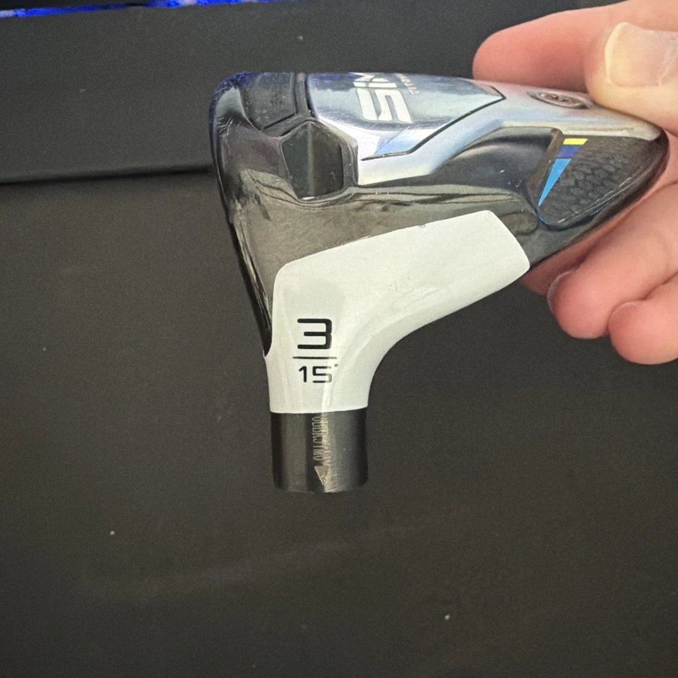 Left Hand Taylormade Sim 2 Titanium 3 Wood Head, Used Good Condition LH - Image 4 of 4