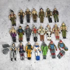 Vintage GI Joe Cobra Action Figure Lot of 22 - Parts Custom Fodder